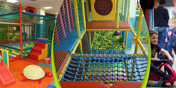 Celodenní vstup do dětského centra Play Factory
