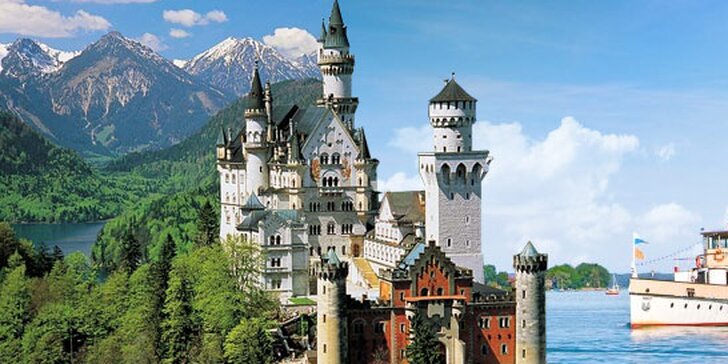 895 Kč za jednodenní zájezd do Bavorska. Kouzelný zámek Neuschwanstein, lodní výlet po jezeru Chiemsee, Mnichov a mnohem více se slevou 50 %.