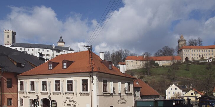 Nabité zážitkové balíčky v Rožmberku nad Vltavou