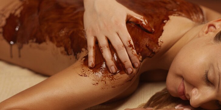 369 Kč za luxusní čokoládovou masáž. DVĚ hodiny rozmazlování a nejsladší jarní očista se slevou 51 %.