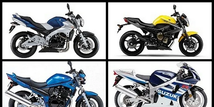 Pronájem japonského motocyklu na celý den! Silniční i sportovní motorky či chopper pro nespoutané výlety po kraji.