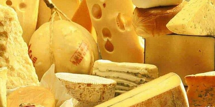 200 g prvotřídního sýru z Cheesy dle výběru