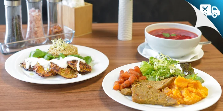 Denné obedové menu - aj vegánske i bezlepkové s rozvozom