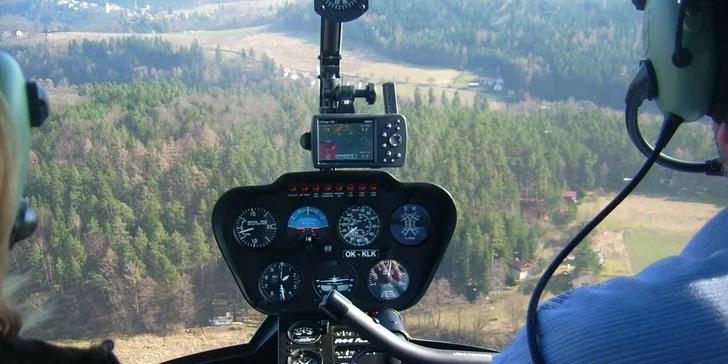 Pilotem vrtulníku Robinson R44 na zkoušku