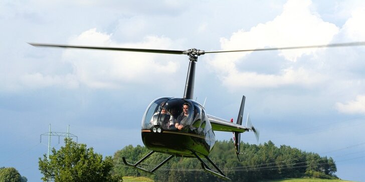 Pilotem vrtulníku Robinson R44 na zkoušku