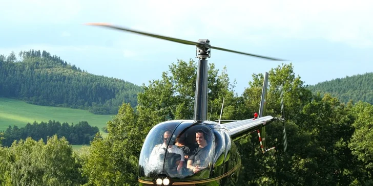 Pilotem vrtulníku Robinson R44 na zkoušku