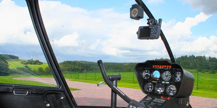 Pilotem vrtulníku Robinson R44 na zkoušku