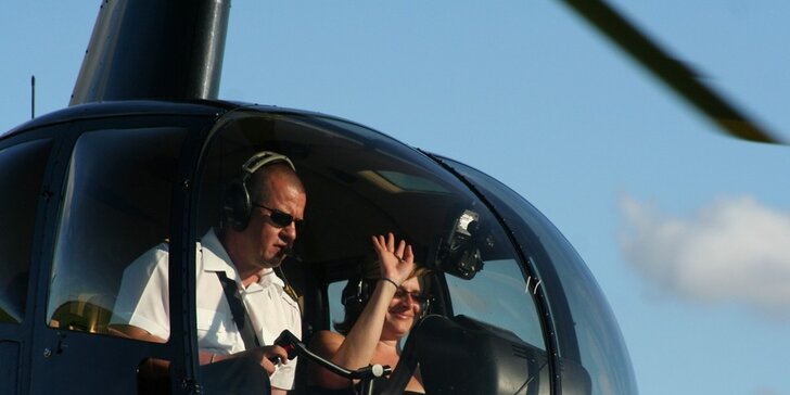 Pilotem vrtulníku Robinson R44 na zkoušku