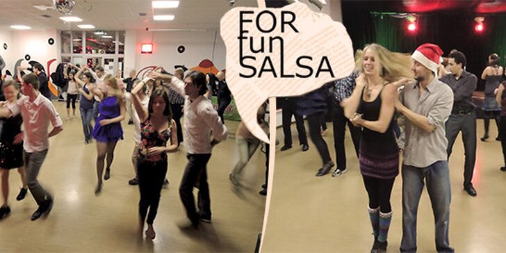 Párový tanec pro každého, 5 lekcí - Salsa, Bachata, Rueda de Casino