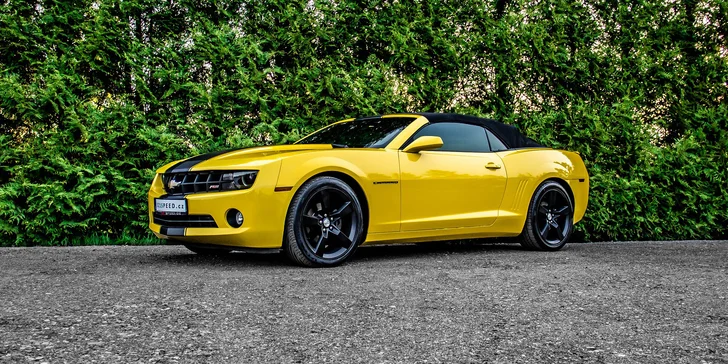 Žlutá střela: Chevrolet Camaro 3.6 V6 Cabrio na 12 či 24 hodin