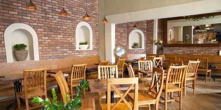 Vyberte si dva hlavní chody v italské restauraci