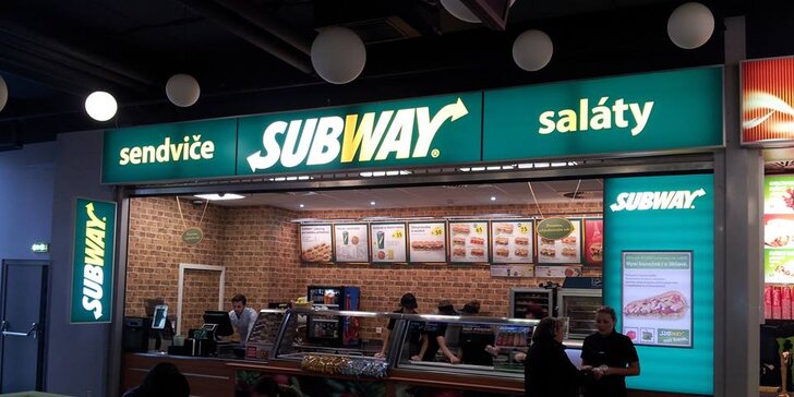 Dva sendviče Teriyaki a dvě Pepsi v Subway Jihlava