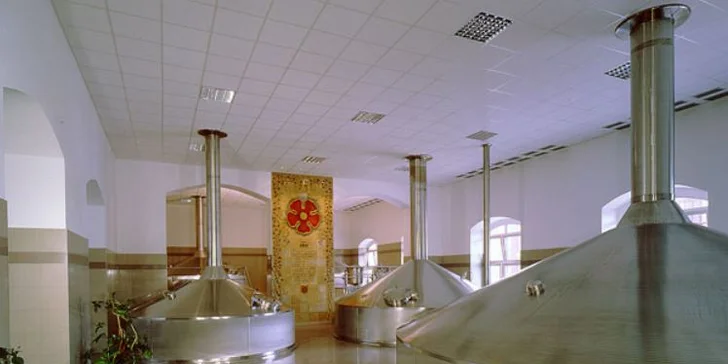 Rozšířená degustace v pivovaru Regent Třeboň vč. prohlídky pro 4 osoby