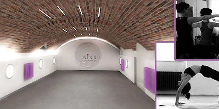 3 hodinové lekce v Bindu Yoga Studiu