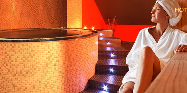 Dvě hodiny v privátním wellness až pro 4 osoby