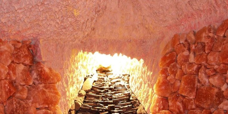 50minutový pobyt v solné jeskyni z himalajské soli pro dva