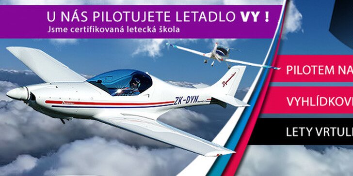Pilotem letadla – Jihlava, Kroměříž, Ostrava, Příbram