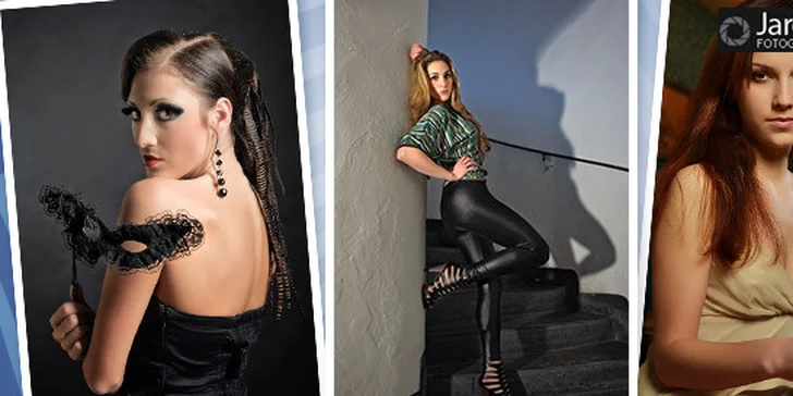 90 minut fotografování v ateliéru Jaroslava Roberta