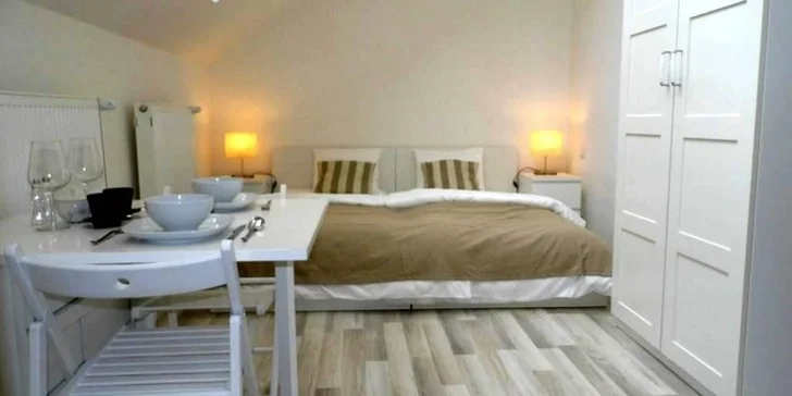 2denní pobyt pro dvě osoby v romantických apartmánech v centru Prahy