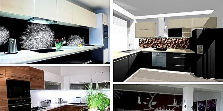 3D návrh interiéru dvou pokojů od designérů