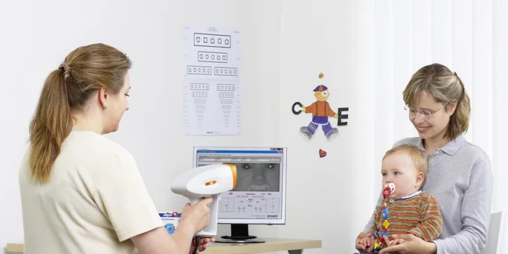 Vyšetření zraku pro děti bezkontaktní metodou