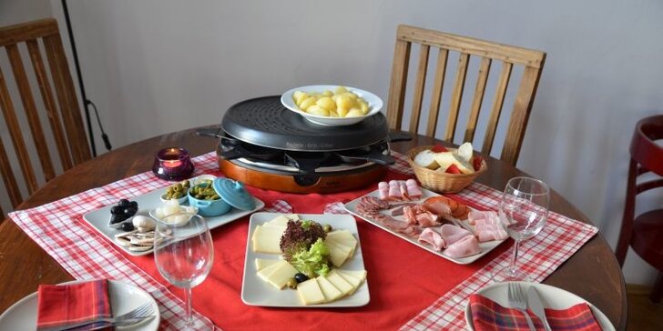 Raclette Grill pro 2 osoby v Bistro de France