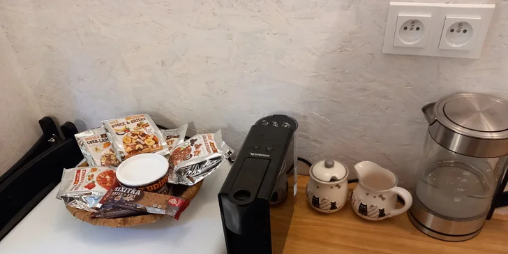 Za poplatek si můžete vychutnat i dobroty od Mixit.