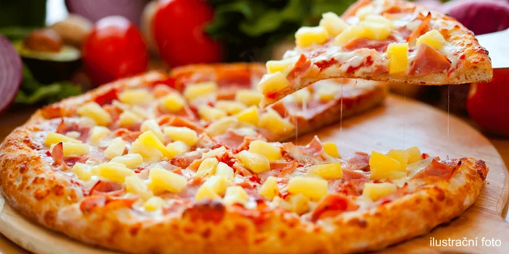 Pochutnejte si na 1 nebo 2 pizzách. Výběr pro masožravce i vegetariány