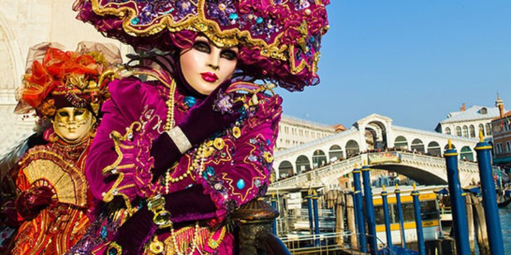 Víkendový zájezd na velký karneval v Benátkách