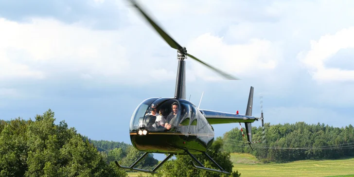 Pilotem vrtulníku Robinson R44 na zkoušku