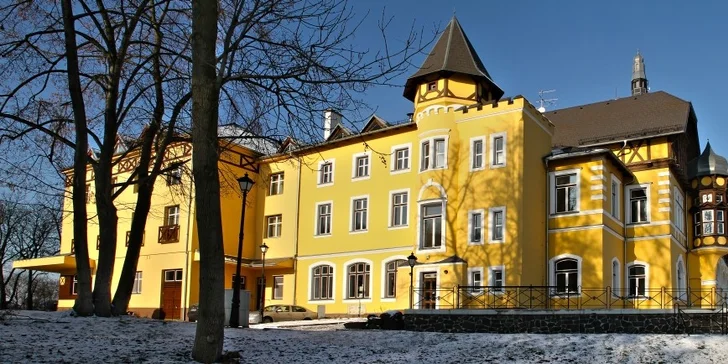 Luxusní wellness s polopenzí v hotelu Větruše