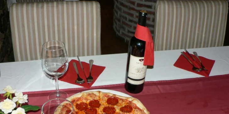 2× pizza za skvělou cenu v restauraci U Templářů II