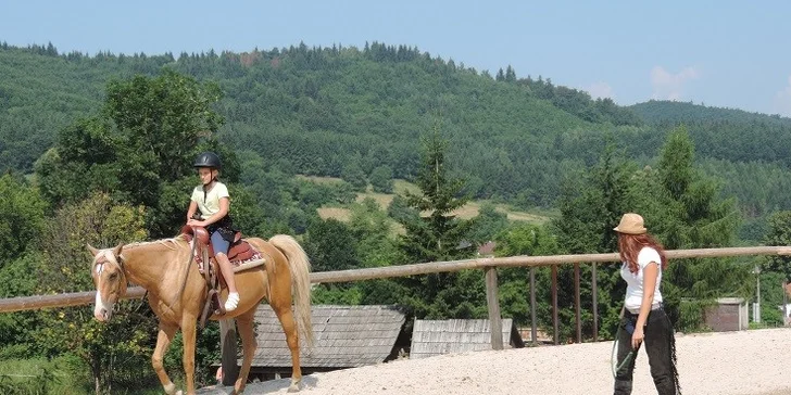 6denní dětský tábor s jízdou na koni a angličtinou