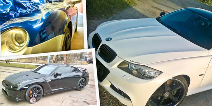 Tónování autoskel kvalitní fólií dle výběru