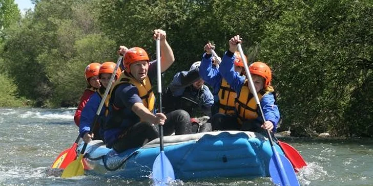 Akční třídenní rafting v Nízkých Tatrách