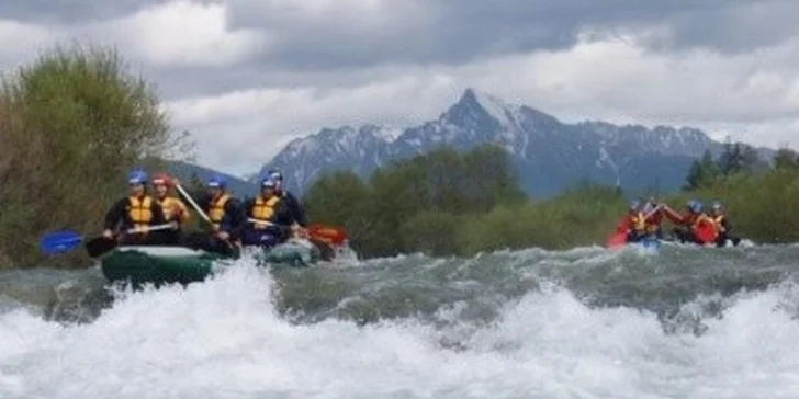 Akční třídenní rafting v Nízkých Tatrách