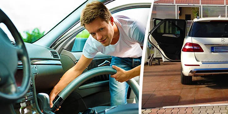 Čištění interiéru a ruční mytí vozidel