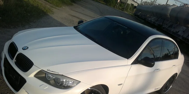 Certifikované folie na auto včetně montáže