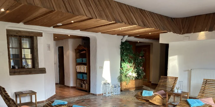 Súčasťou wellness sú sauny a relaxačná zóna.