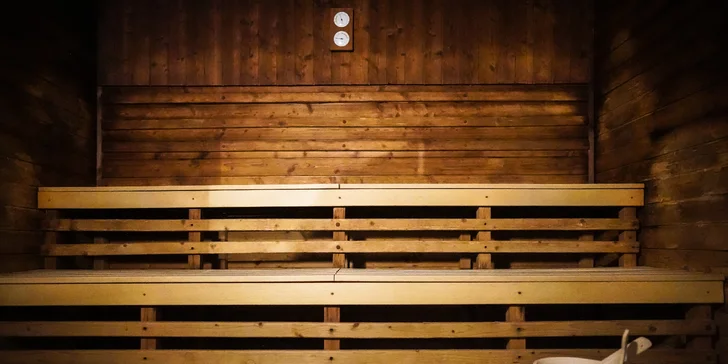 Ve finské sauně se dokonale uvolníte. 