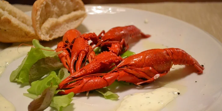 Luxusní tříchodové menu pro 2 osoby