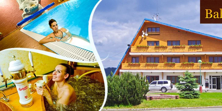 3 dny relaxace v Beskydech – wellness i pivní lázně
