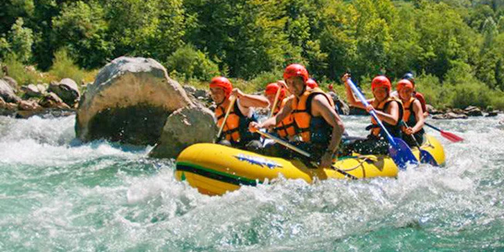 Akční třídenní rafting v Nízkých Tatrách