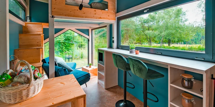 Tiny House Česílko sa nachádza kúsok od Lipna.