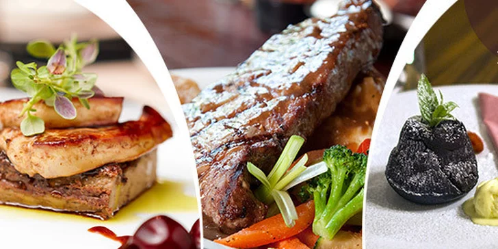 Luxusní tříchodové menu pro dva v La Provence