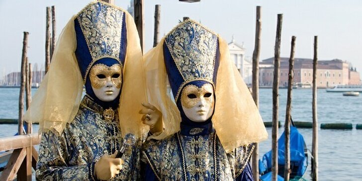 Zájezd na benátský karneval včetně ubytování