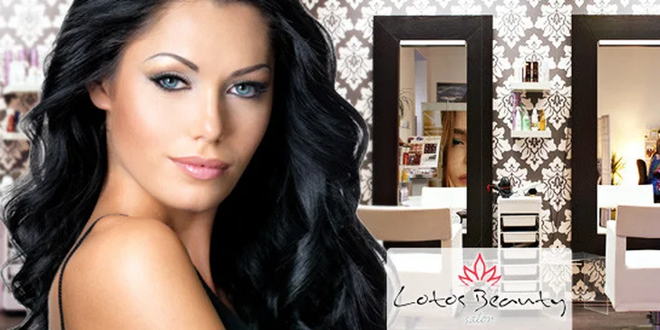 3 balíčky luxusní kadeřnické péče v Lotos Beauty