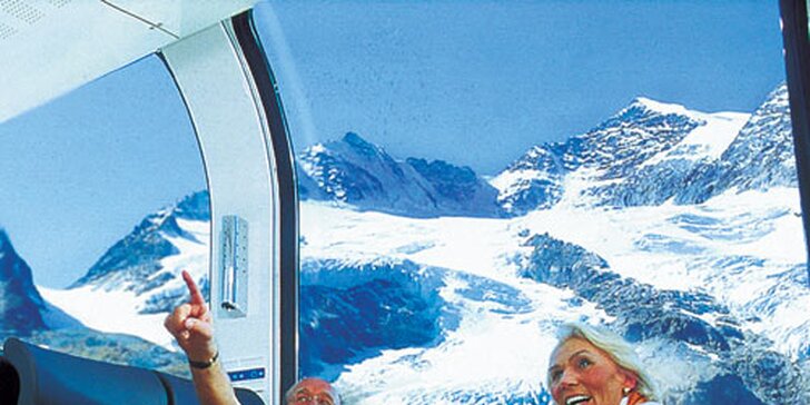 Nejkrásnější výlet Švýcarskem - ledovcovým vlakem