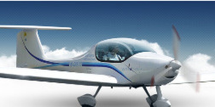 20minutový let a pilotování letadla Zephyr 2000