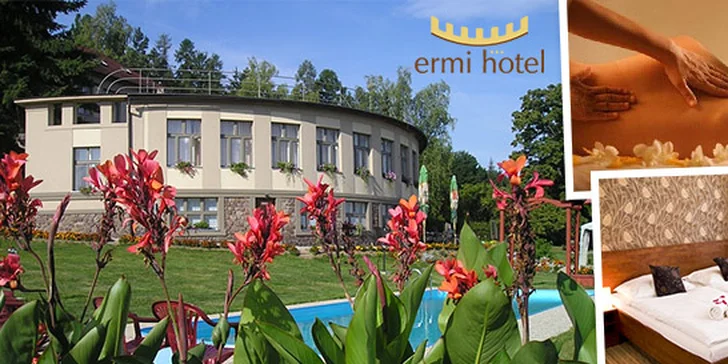 Zimní či letní wellness dovolená pro dva v Brdech
